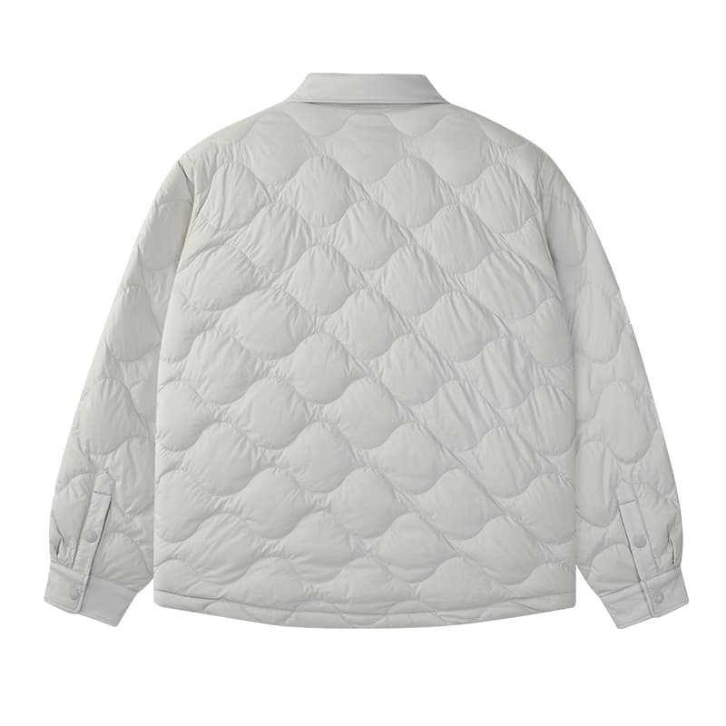 Зимняя куртка FILA FUSION Life Пуховик Унисекс Бледный Туманный - изображение 2