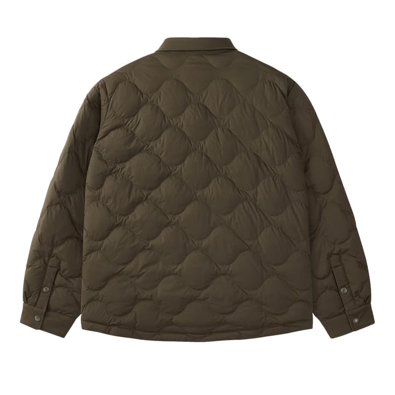 Зимняя куртка FILA FUSION LIFE Squirrel Chestnut BN Unisex Down Jackets FILA FUSION LIFE Белка Каштановый BN Унисекс Пуховики - изображение 2