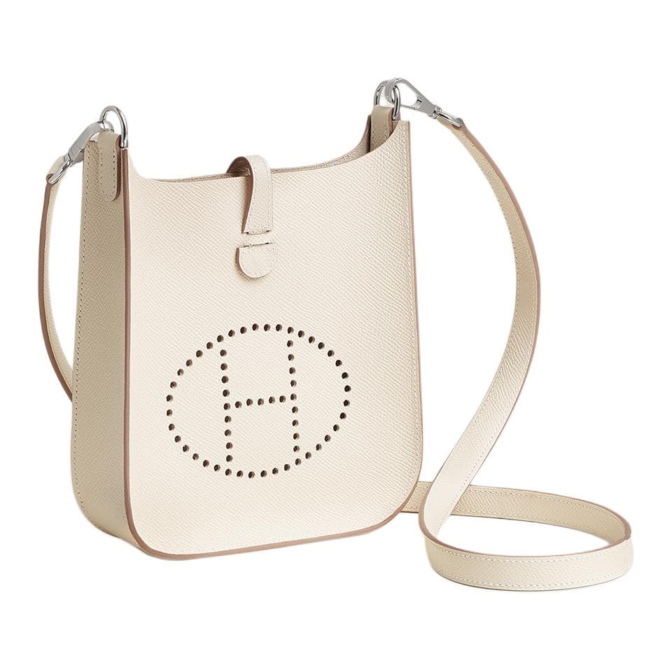 Сумка через плечо HERMES Evelyne 16 Epsom 10 Craie - изображение 2
