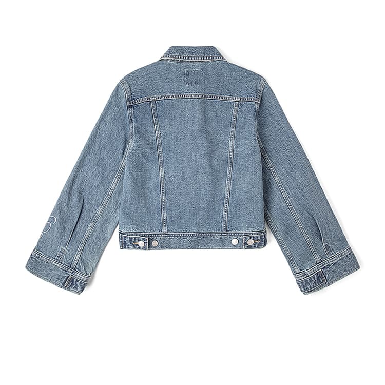 Lee совместный бренд модель Medium Light Blue Women's Denim Jackets - изображение 2