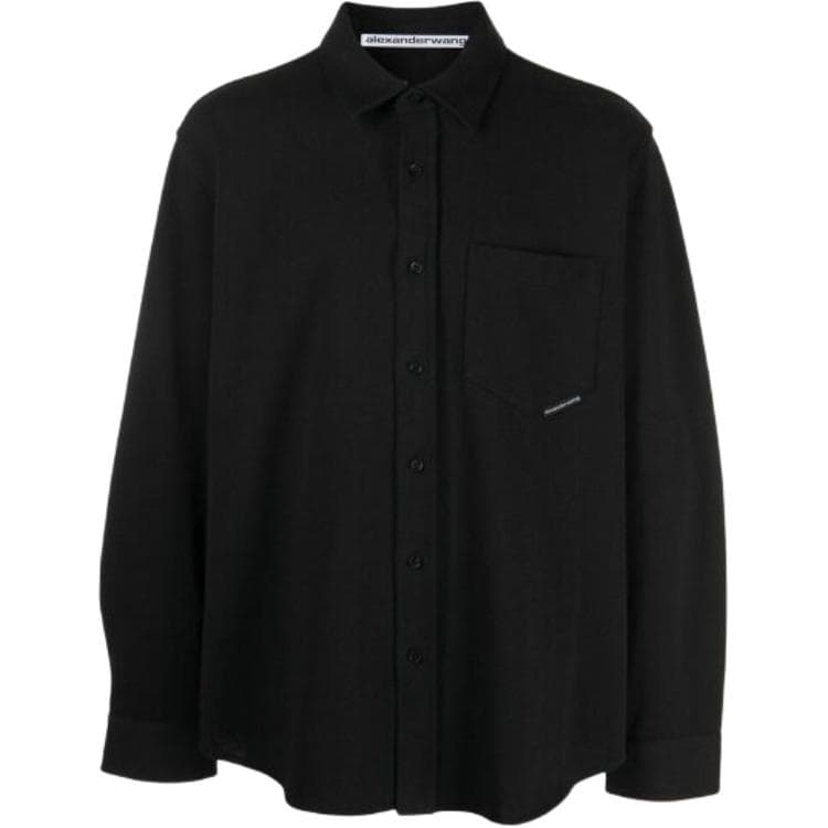 Блузка Alexander Wang Черный Унисекс Рубашки - изображение 1