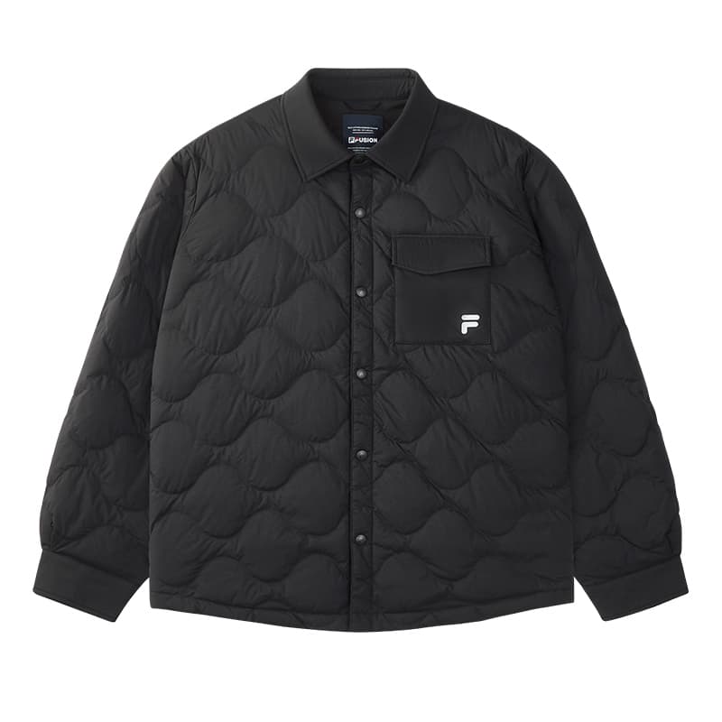 Зимняя куртка FILA FUSION LIFE Глубокий черный BK Унисекс Пуховики - изображение 1