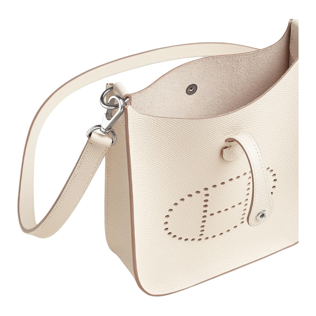 Сумка через плечо HERMES Evelyne 16 Epsom 10 Craie - изображение 4