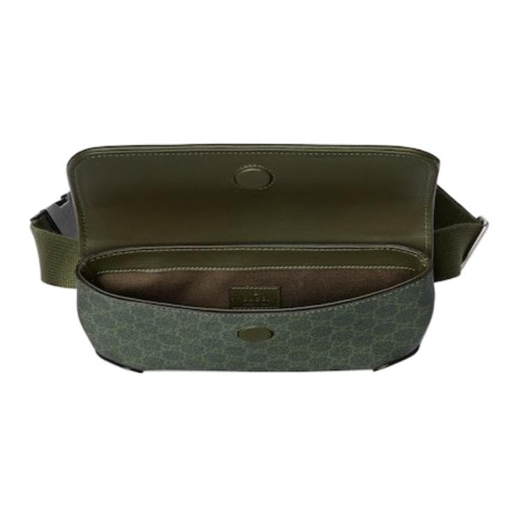 Поясная сумка Gucci GG Supreme Forest Green Belt Bag - изображение 4