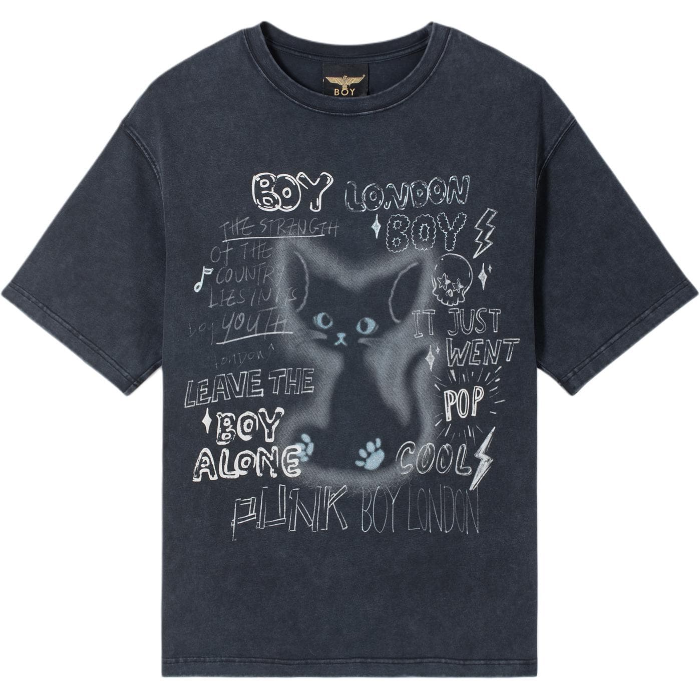 Футболка Boy London Серый Мужской Футболки - изображение 1