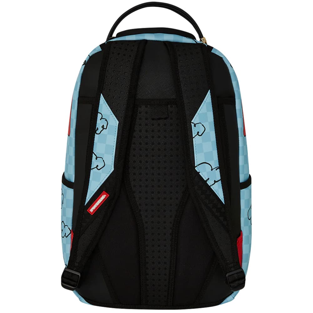 Рюкзак SPRAYGROUND X Снупи Коллаборация ПВХ (поливинилхлорид) Рюкзак Стандартный Унисекс Светло-Синий - изображение 5