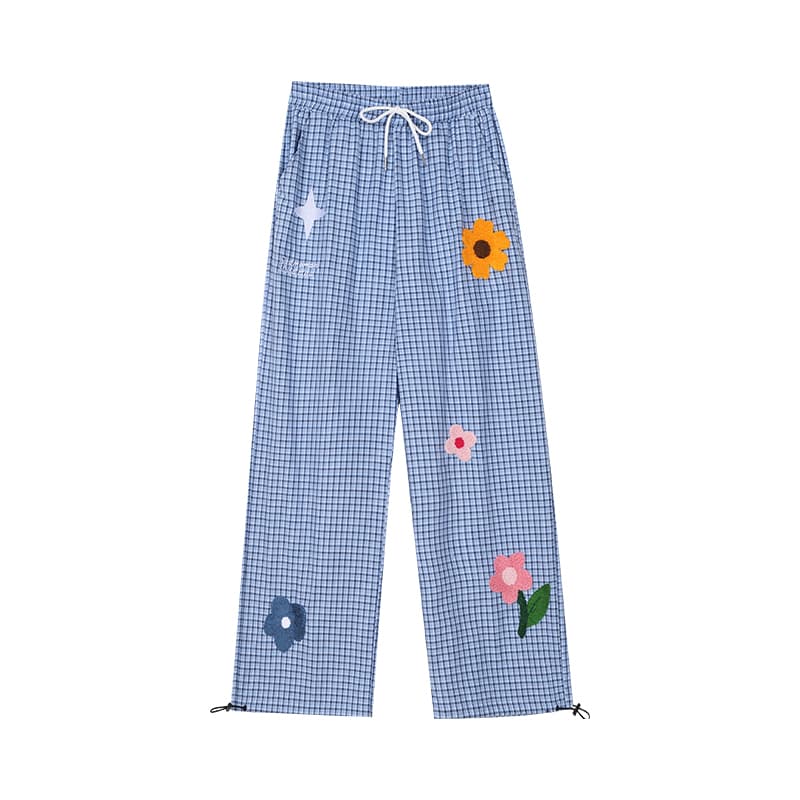 Штаны Suamoment Blue Unisex Casual Pants Suamoment Синий Унисекс Повседневные Штаны - изображение 1