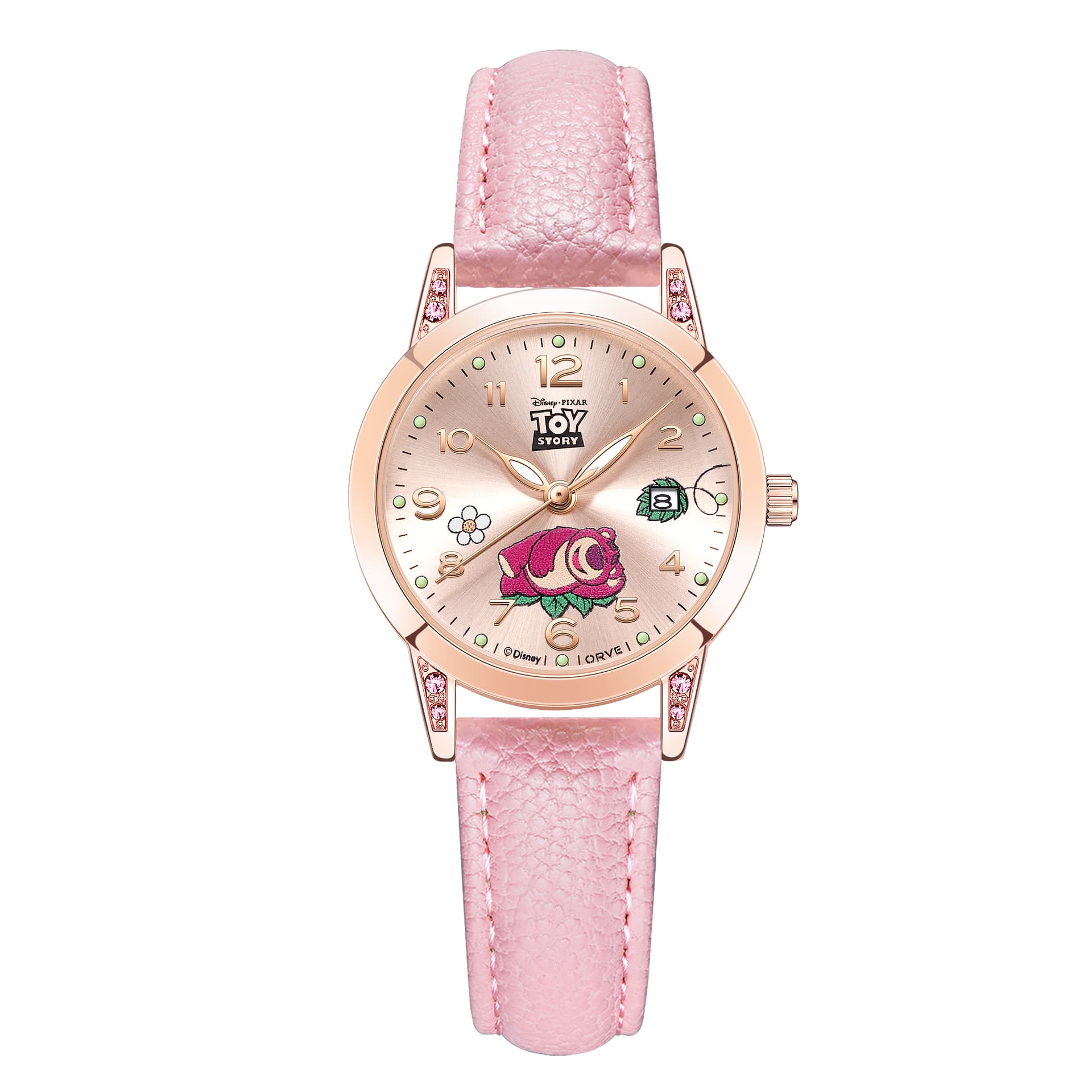 Часы Disney Кварцевый механизм Watch Women's Watch Белый циферблат - изображение 2
