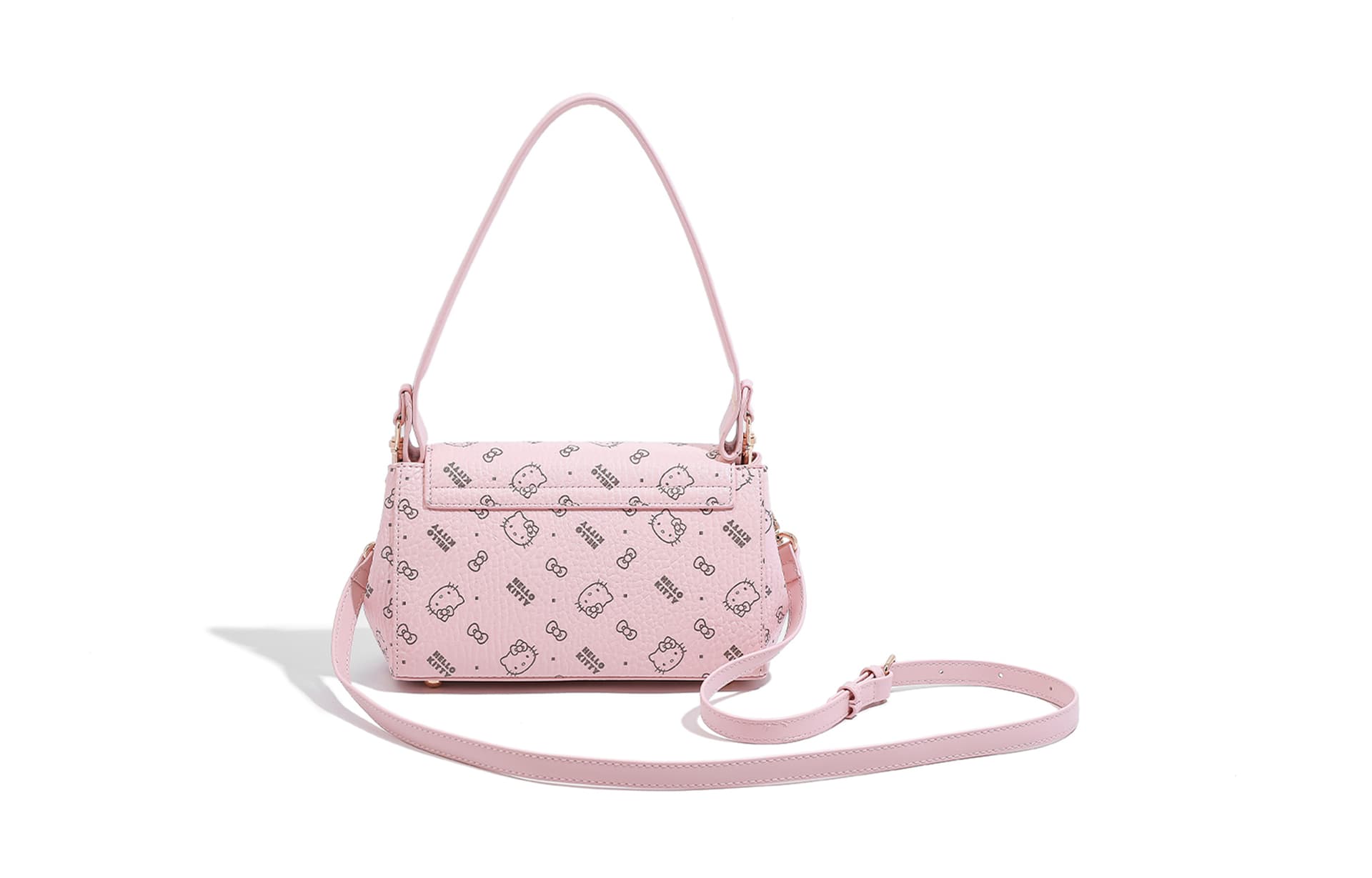 Сумка Sanrio Hello Kitty PU (полиуретан) Сумка через плечо Сумка Обычная (стандартная) Женская Розовая - изображение 6