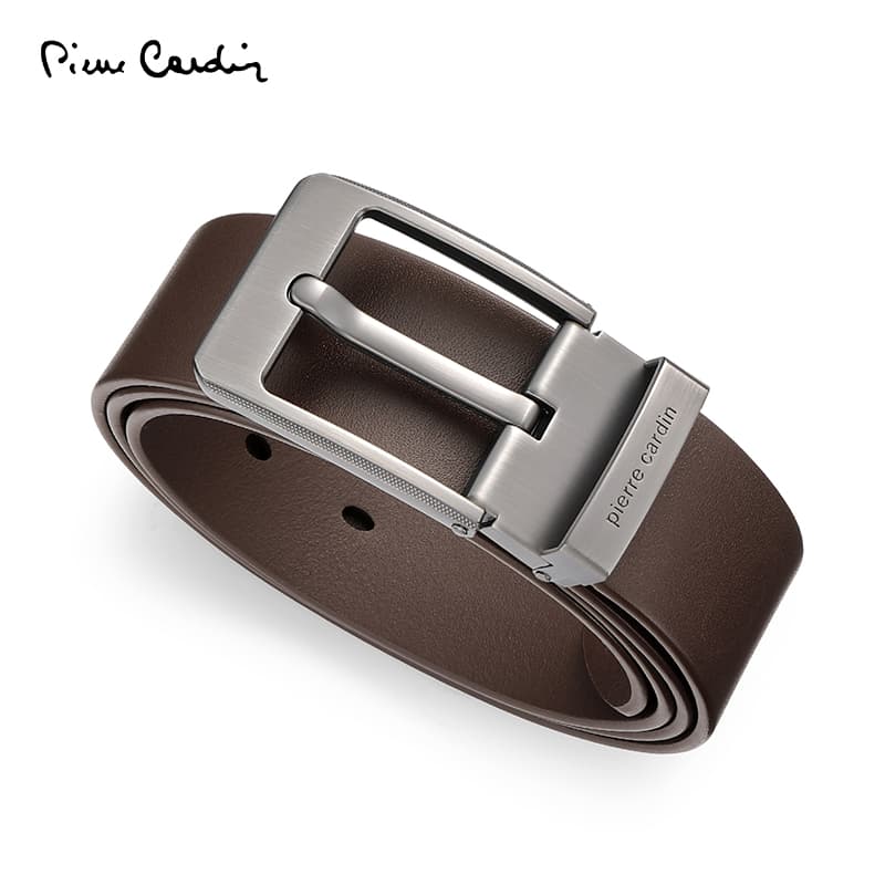 Ремень PIERRE CARDIN Ремни из лощеной коровьей кожи Мужские 3,85CM - изображение 3