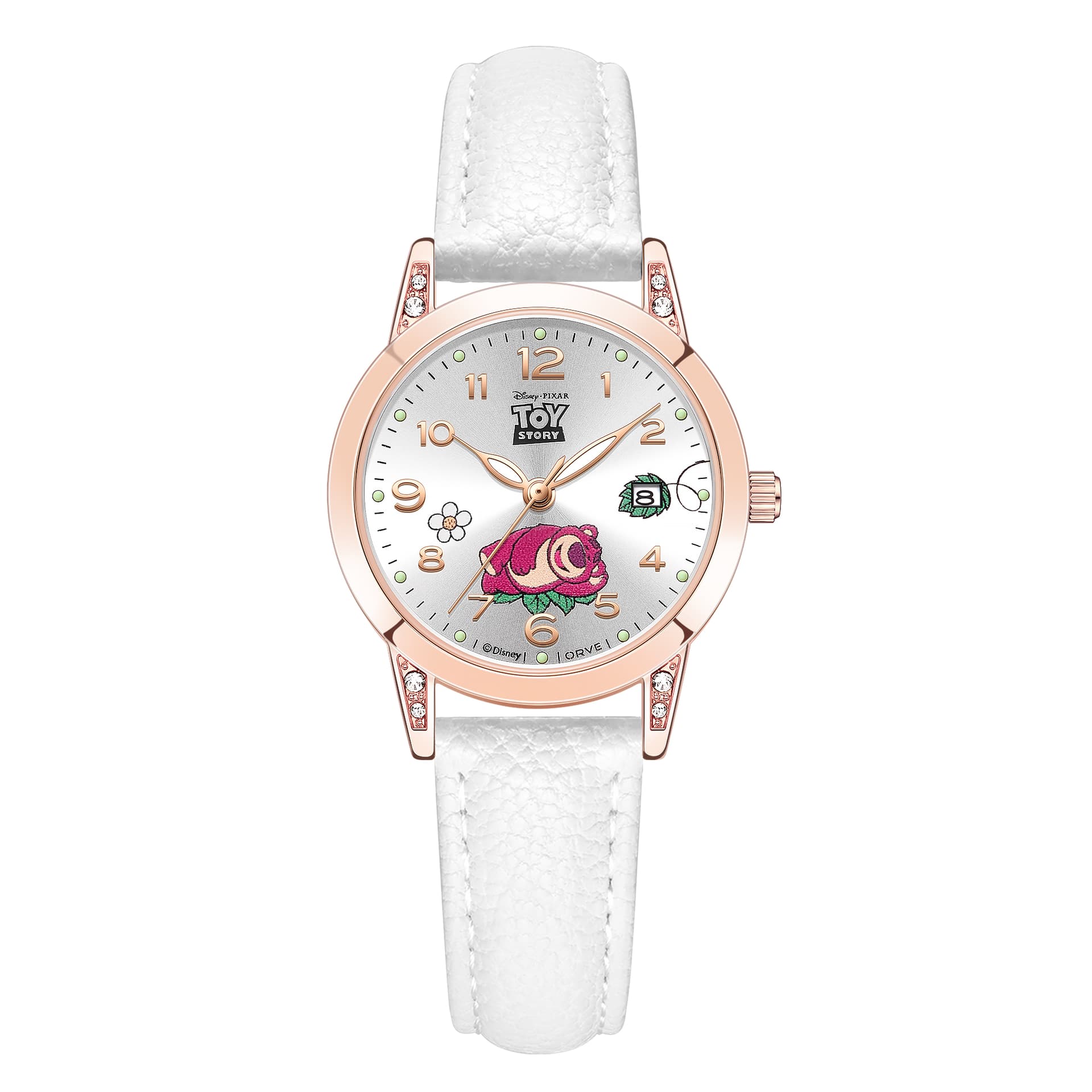 Часы Disney Кварцевый механизм Watch Women's Watch Белый циферблат - изображение 1