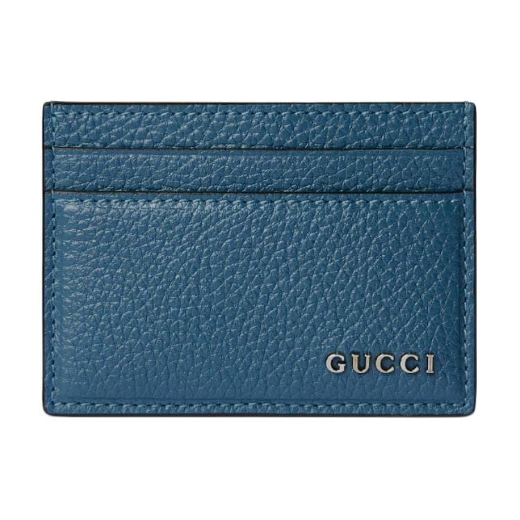 Картхолдер Gucci Cruise Кожа Визитницы Мужской Синий - изображение 1