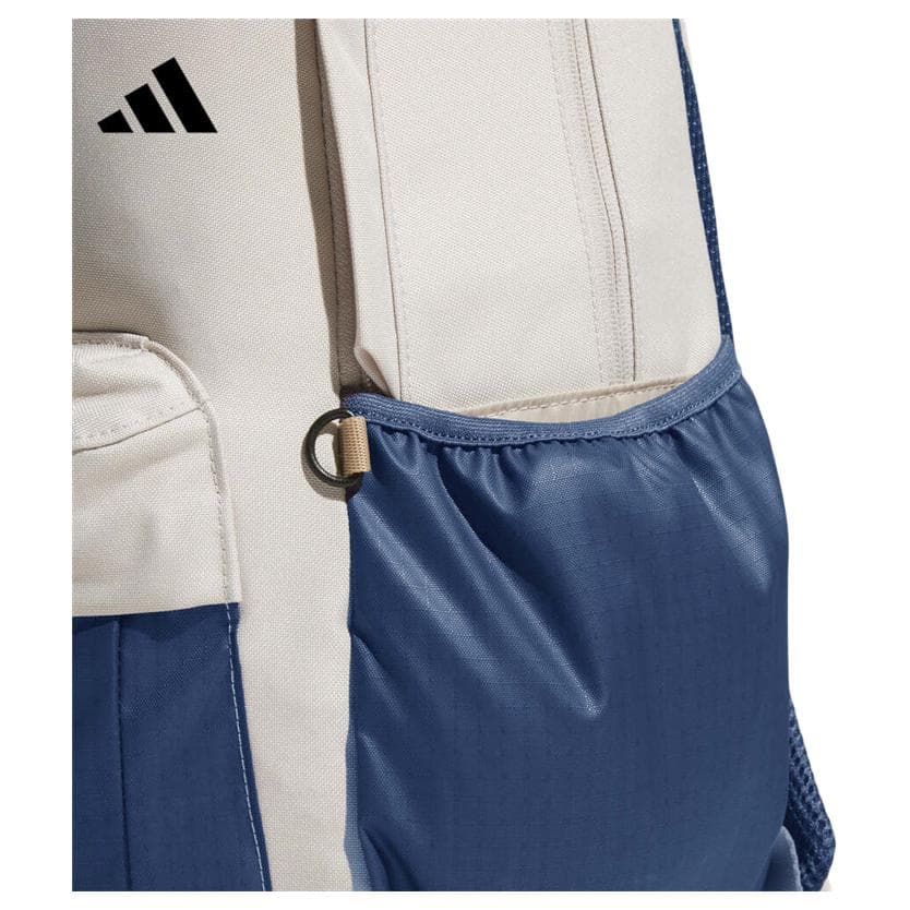 Рюкзак Adidas Полиэфирное волокно Рюкзак Унисекс Бежевый Синий - изображение 4