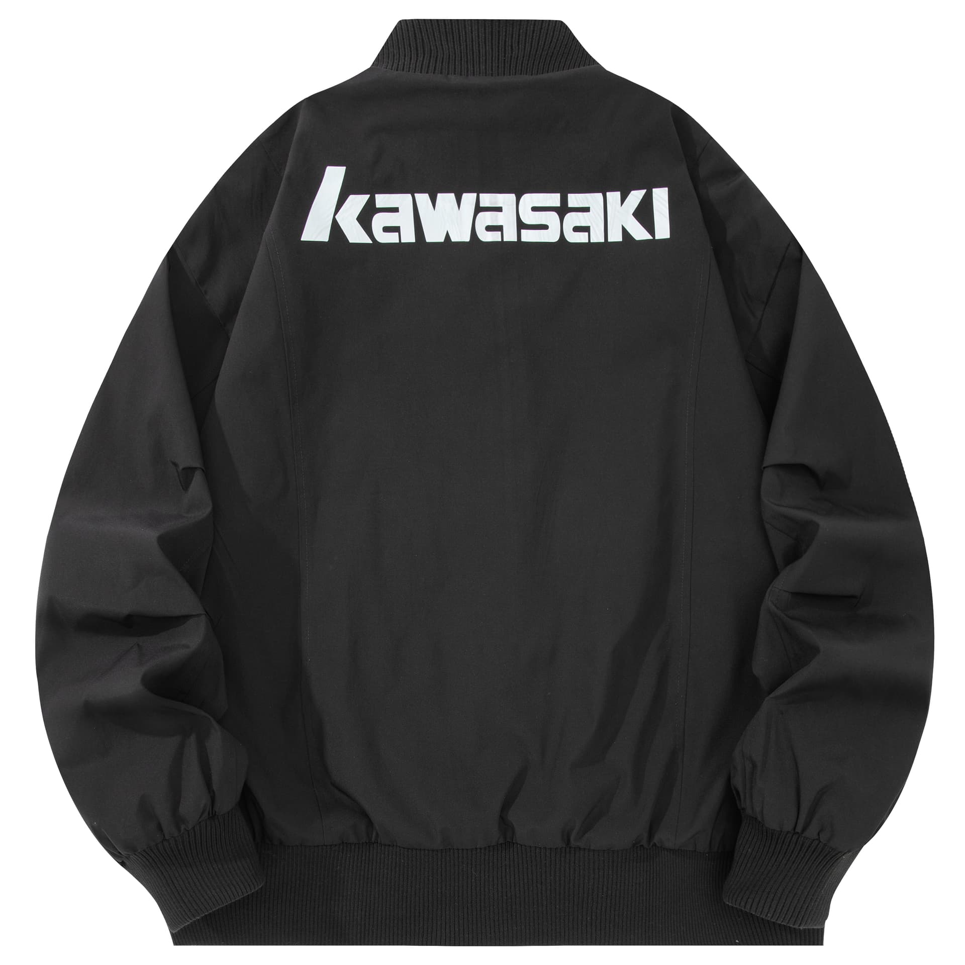 Куртка Kawasaki Американский винтаж люксовая уличная мода Cleanfit готический городской техвир куртка с накладными карманами унисекс - изображение 2