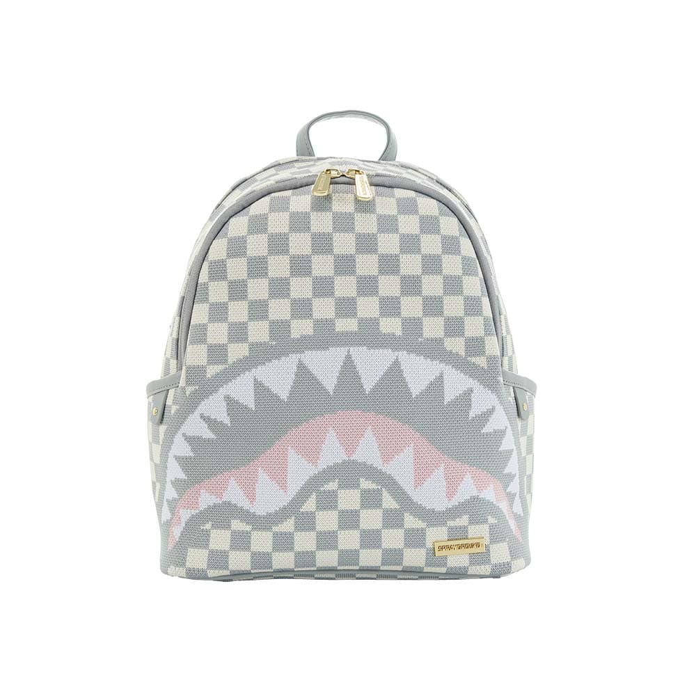 Рюкзак SPRAYGROUND 900D Полиэстер Текстильный Рюкзак Стандартный (Стандартный) Унисекс Серый Белый - изображение 1