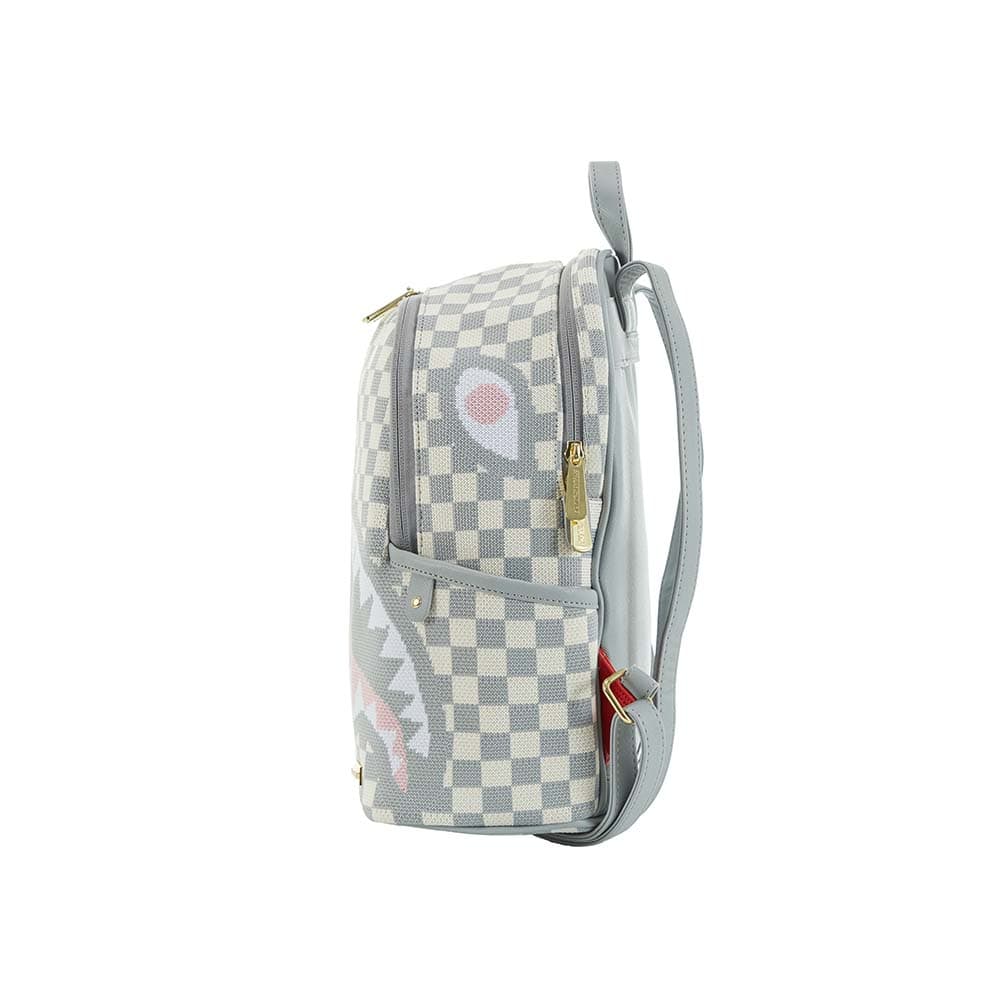 Рюкзак SPRAYGROUND 900D Полиэстер Текстильный Рюкзак Стандартный (Стандартный) Унисекс Серый Белый - изображение 3