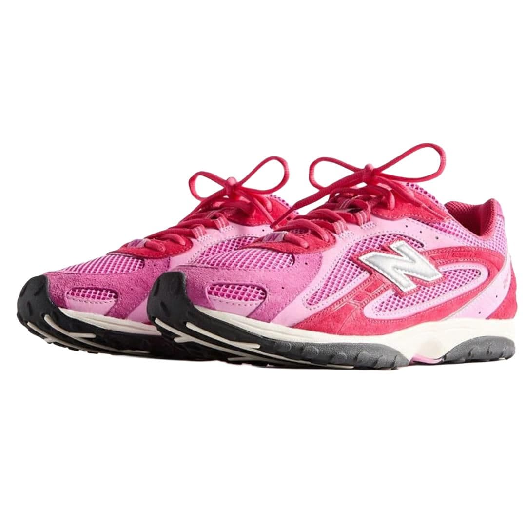 Кроссовки Kith x New Balance 204L Устойчивый к истиранию Низкий Топ Повседневная Обувь Унисекс Розовая - изображение 4