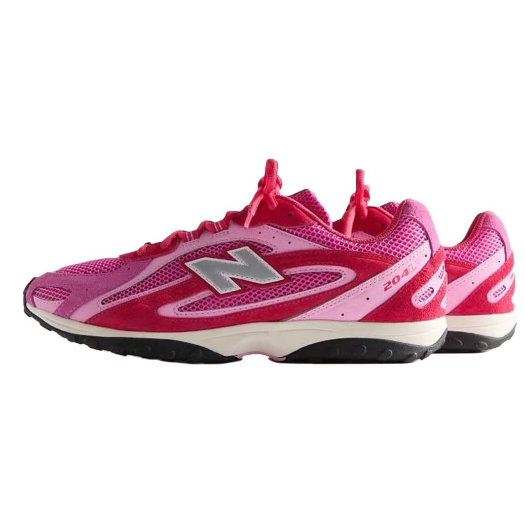 Кроссовки Kith x New Balance 204L Устойчивый к истиранию Низкий Топ Повседневная Обувь Унисекс Розовая - изображение 3
