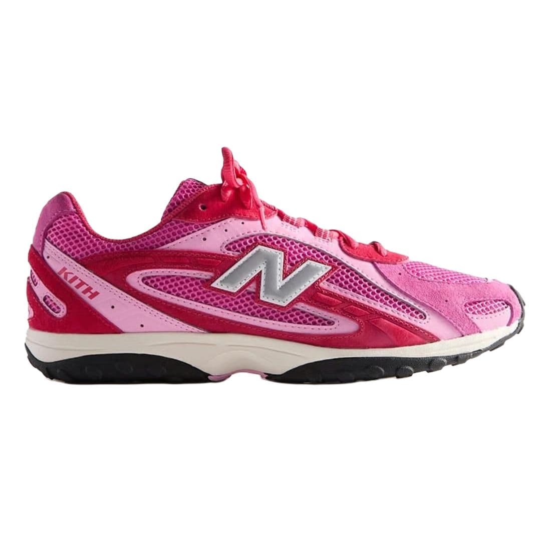 Кроссовки Kith x New Balance 204L Устойчивый к истиранию Низкий Топ Повседневная Обувь Унисекс Розовая - изображение 2