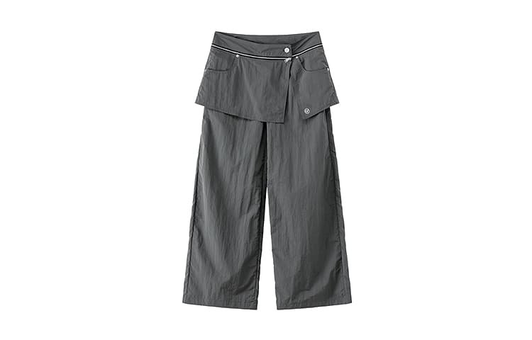 Штаны CHUU Carbon Gray Женские Повседневные Штаны - изображение 1