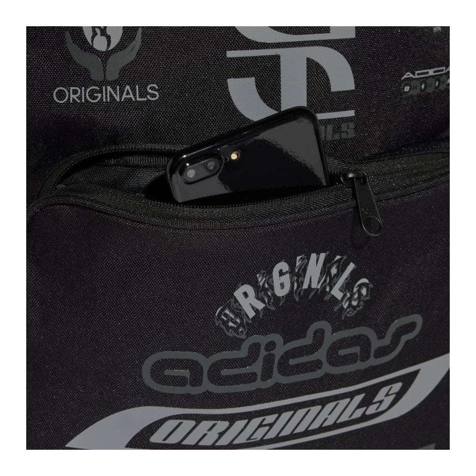 Рюкзак Adidas Originals Полиэстер Рюкзак Стандартный (Standard) Унисекс Черный - изображение 4