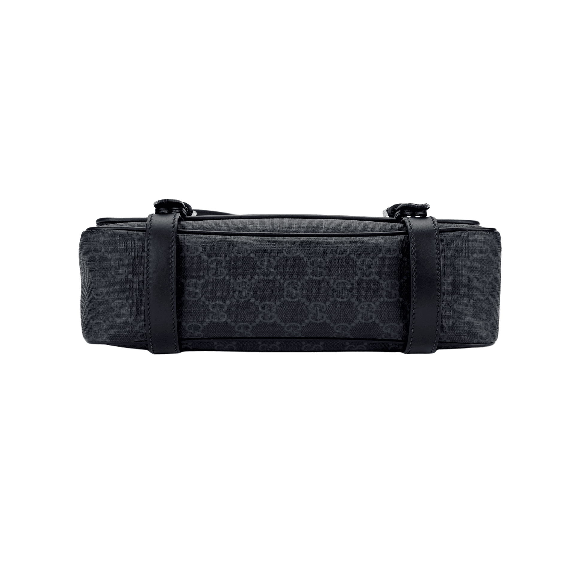 Сумка через плечо Gucci Leather Messenger Bag - изображение 4
