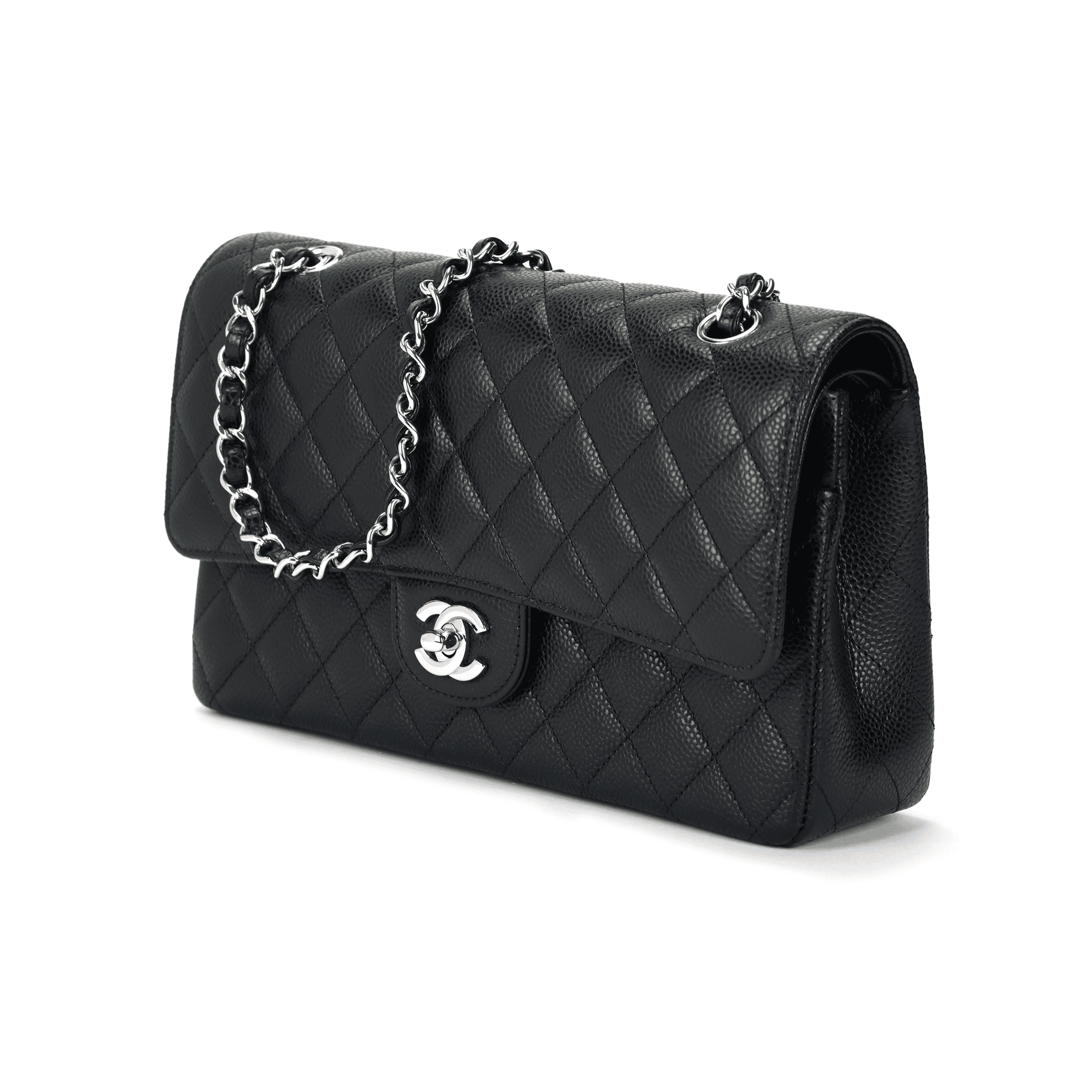 Сумка через плечо Chanel Classic Flap Medium Black - изображение 2