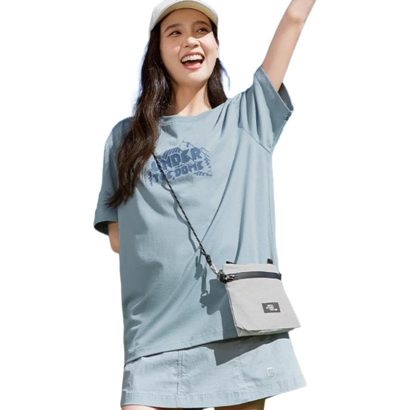 Футболка 361° T-Shirt Унисекс Горячий Источник Синий - изображение 3