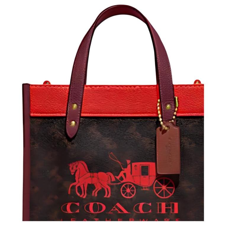 Сумка COACH Field 22 Logo Tote - изображение 4