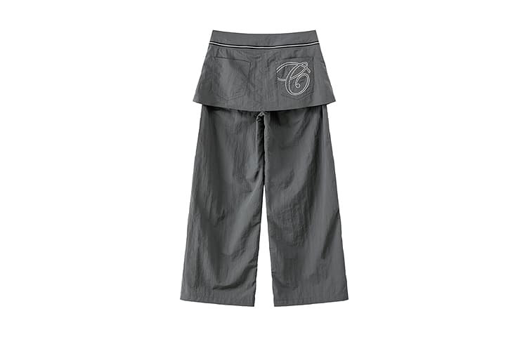 Штаны CHUU Carbon Gray Женские Повседневные Штаны - изображение 2