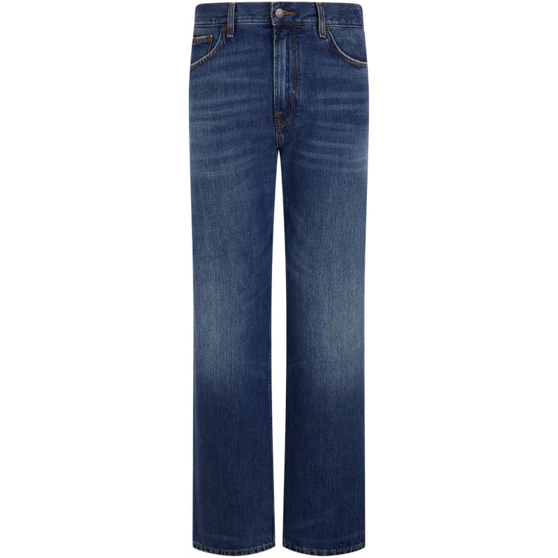 Штаны Tommy Hilfiger Джинсовый Синий 1BM Мужские Джинсы - изображение 1