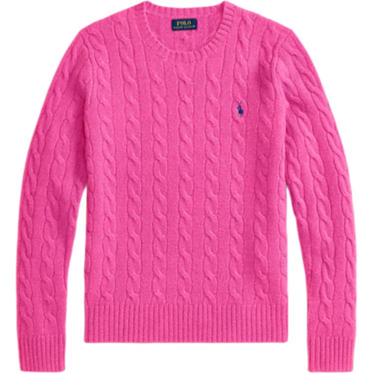 Кардиган Polo Ralph Lauren Свитер Облегающий Женские Розовый - изображение 1