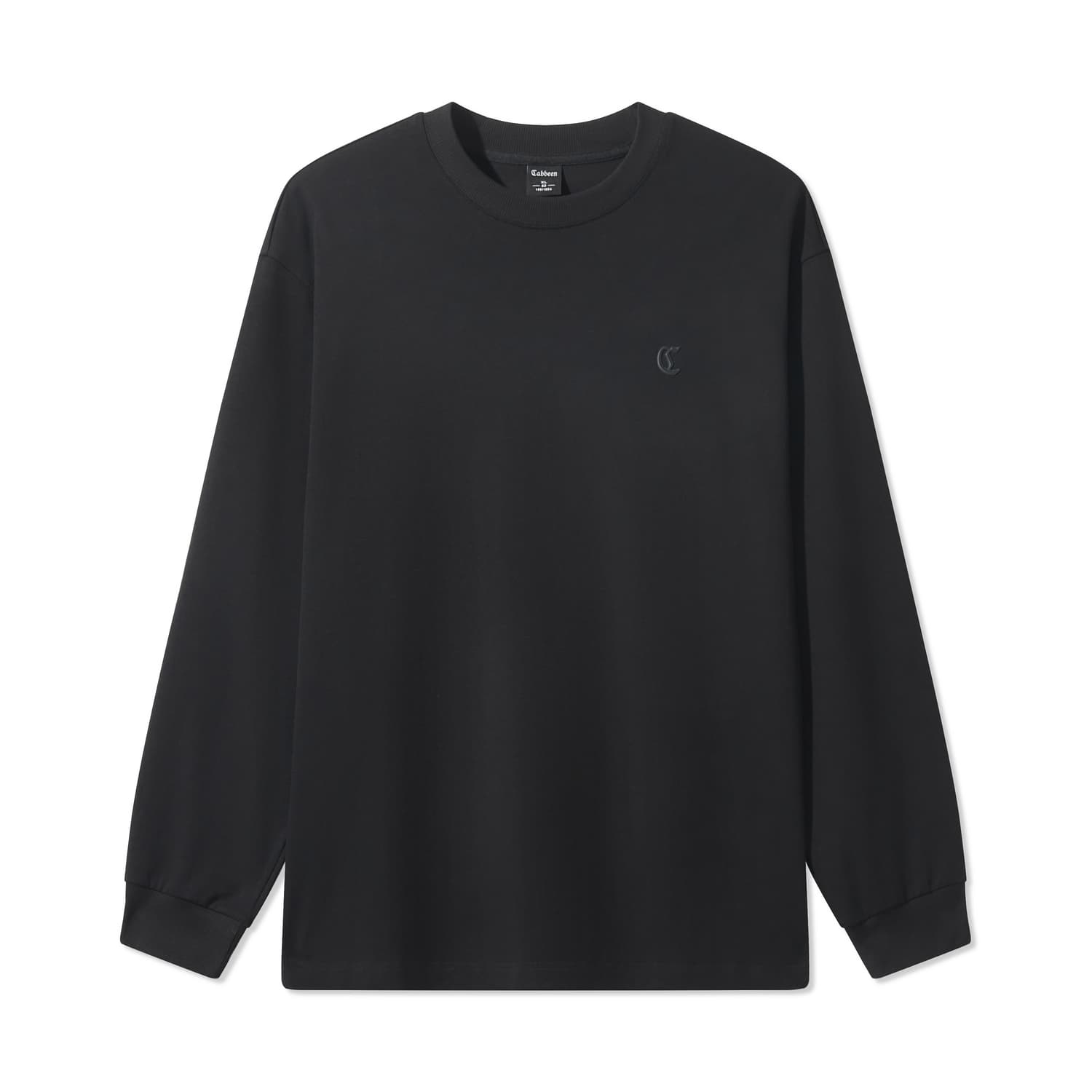 Футболка Cabbeen Charcoal Black 01 Мужская T-рубашка - изображение 1