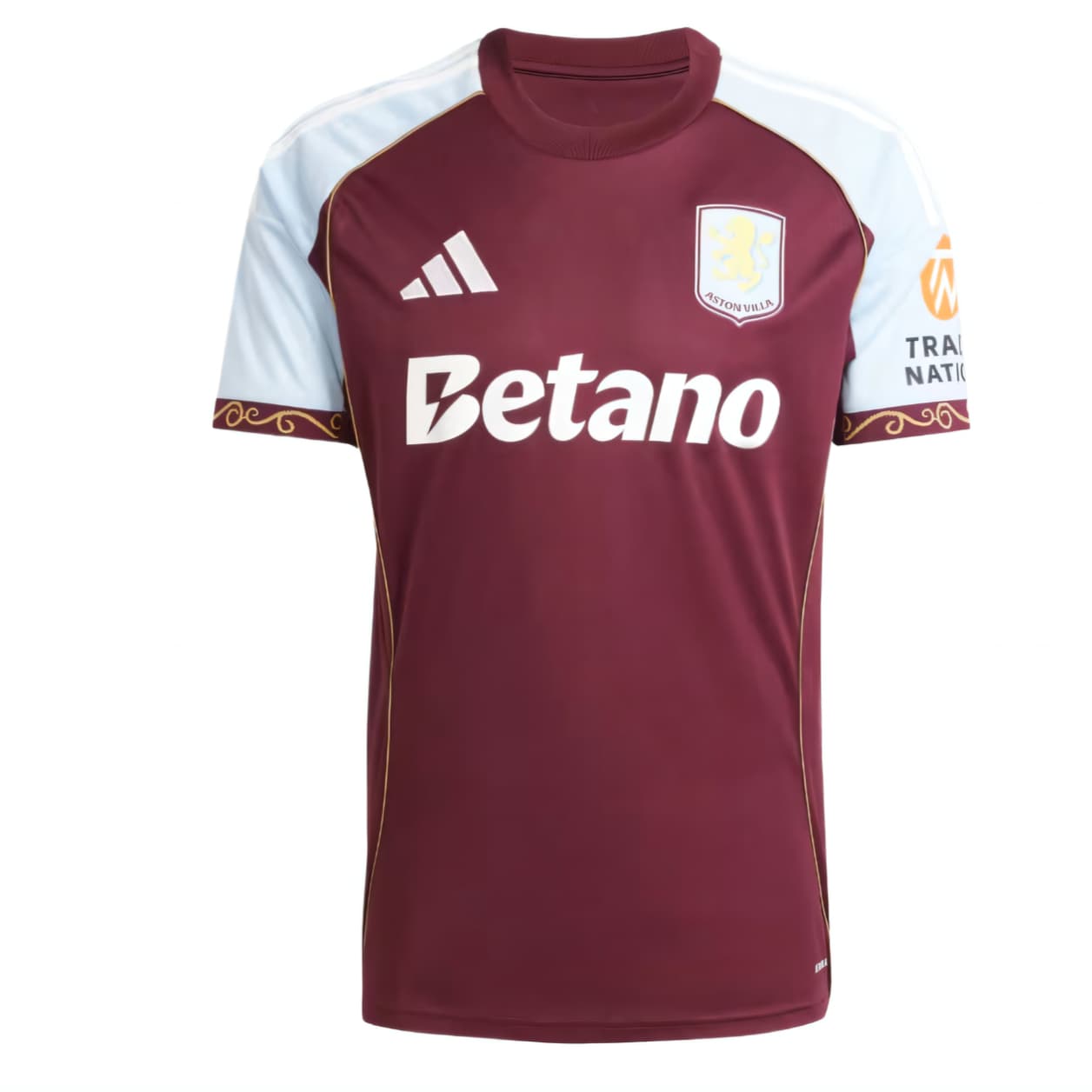 Adidas Aston Villa Футбол Джерси Фанатская версия Мужской - изображение 1