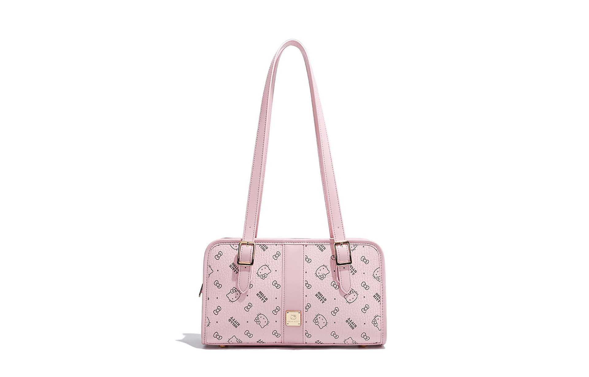 Мини-сумка Sanrio Hello Kitty PU (полиуретан) Подмышечная Сумка на плечо Женская Розовая Коричневая Молочно-чайная - изображение 1