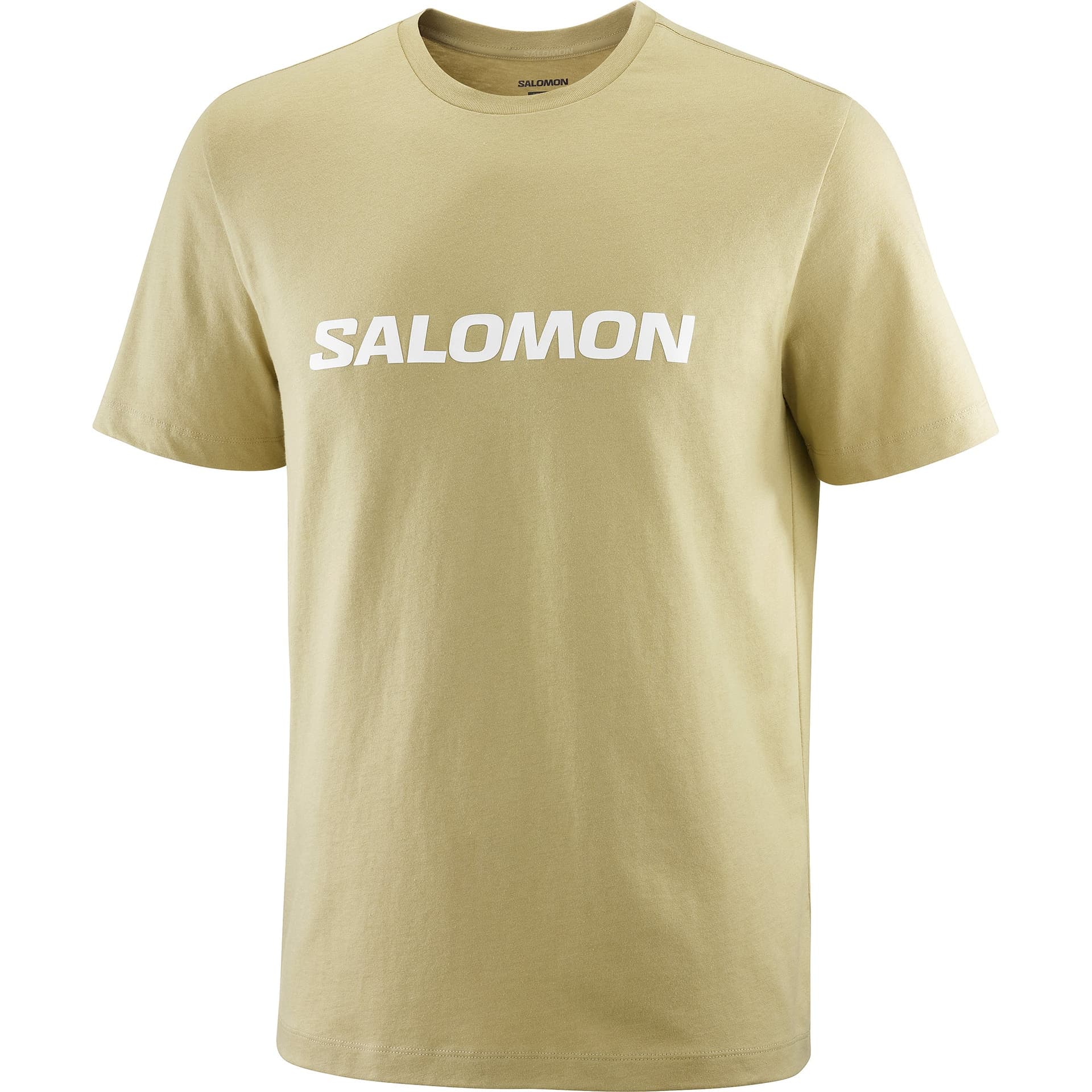 Футболка Salomon Серый Зеленый Мужской T-Рубашки - изображение 1
