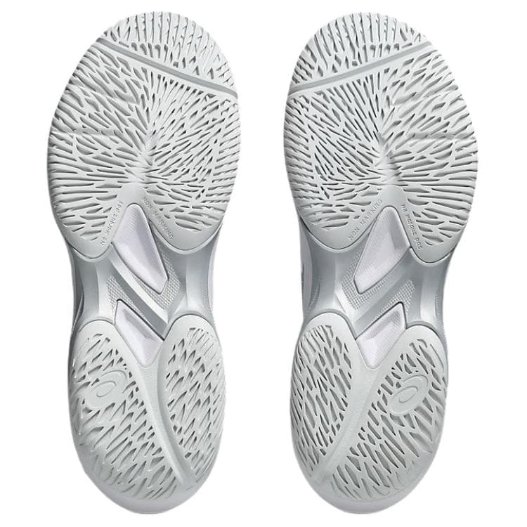Кроссовки для бадминтона asics COURT HUNTER FF Легкий Кроссовки для бадминтона Women's White Серебряный - изображение 7