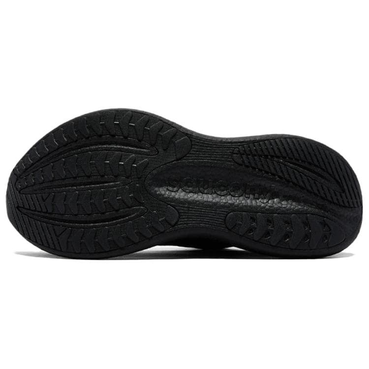 Кроссовки для бега Saucony Triumph 23 Дышащий Low Топ Тренировки Гонки Беговые кроссовки Мужской Черный - изображение 4