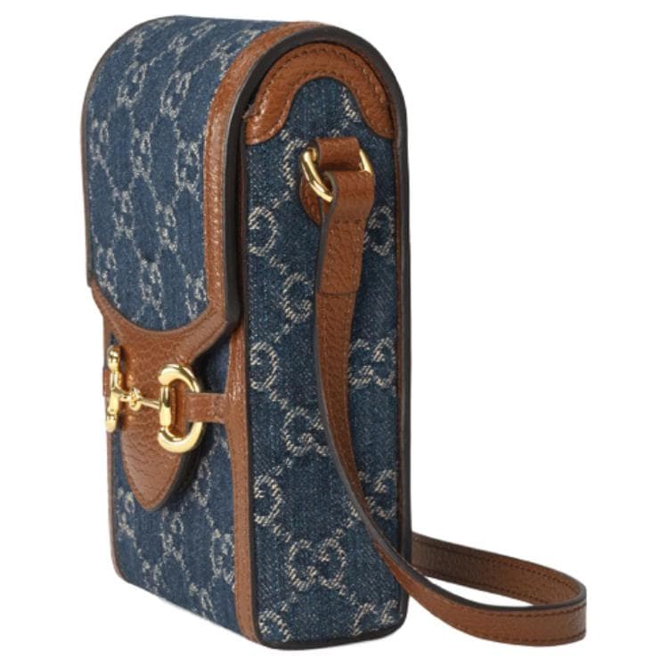 Сумка для телефона Gucci Horsebit 1955 - изображение 3