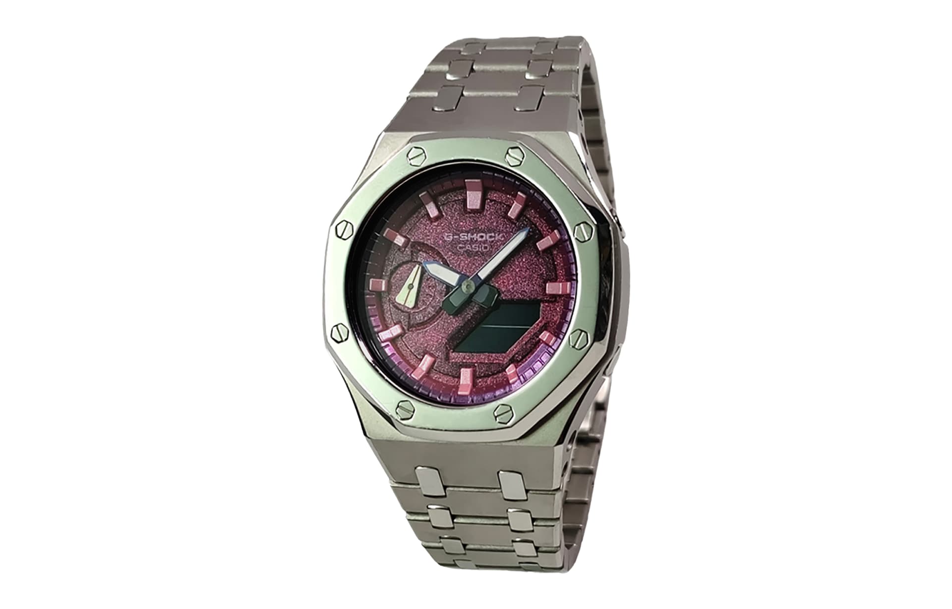 Часы CASIO GA-2100SKE-7A Purple Dial - изображение 1