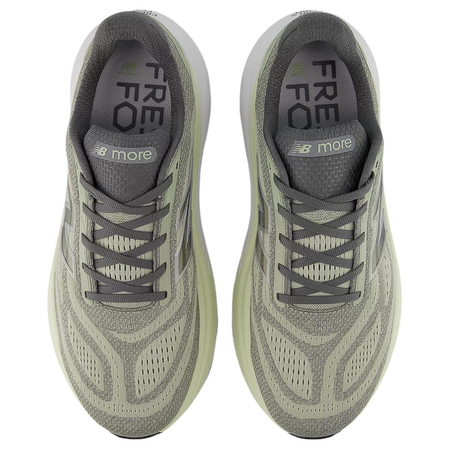 Кроссовки для бега New Balance NB Свежая Пена X More V6 Дышащие Беговые Кроссовки Мужские Зеленые - изображение 4
