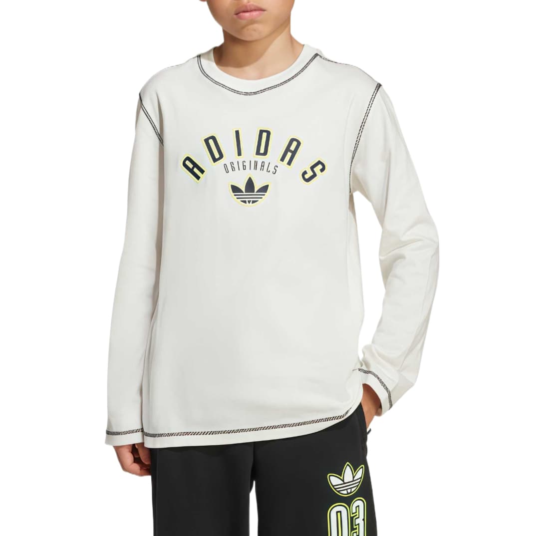 Футболка Adidas Originals Белый Kids T-рубашки - изображение 1