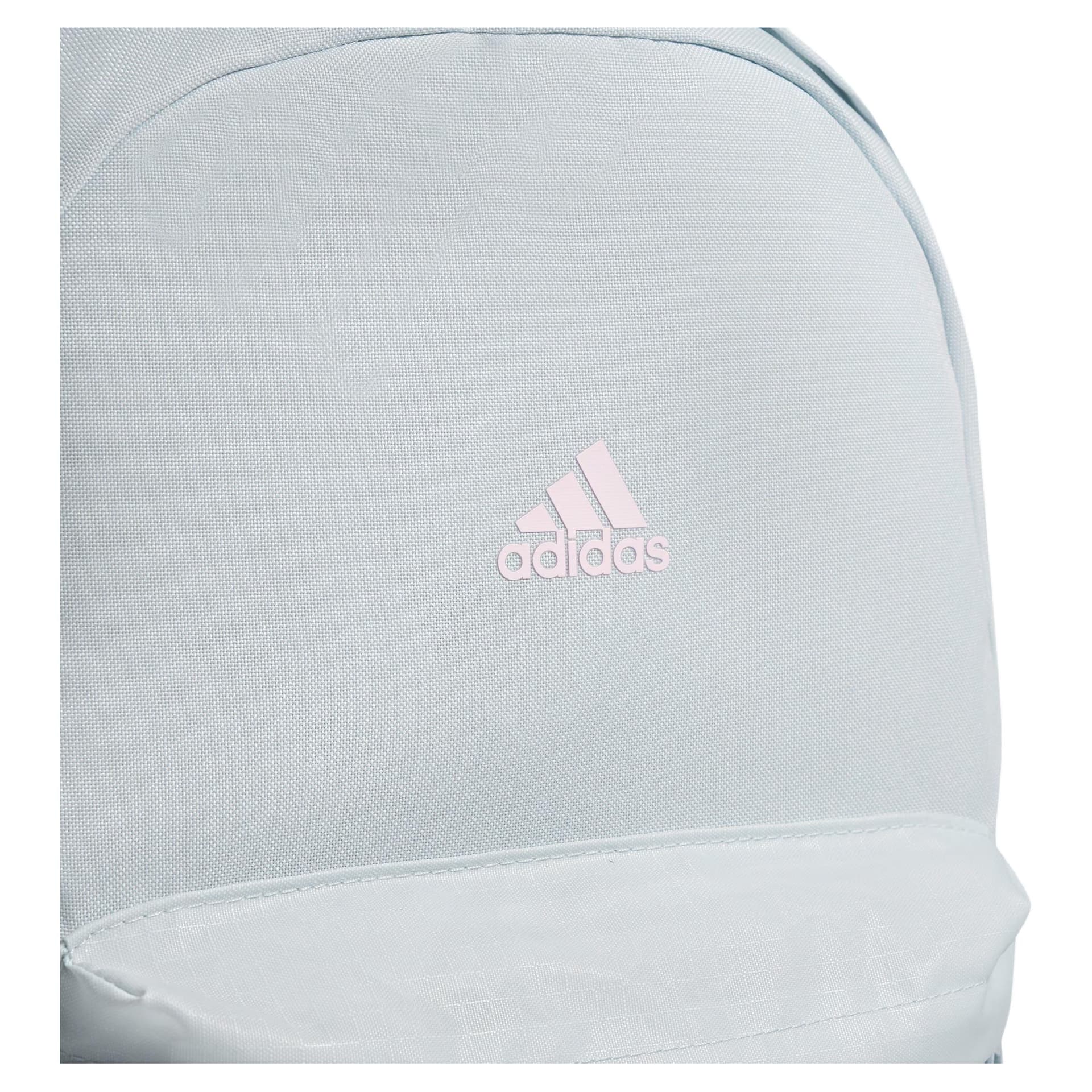 Рюкзак Adidas BADGE of SPORT Переработанный полиэстер Рюкзаки Унисекс Светло-синий и розовый - изображение 5