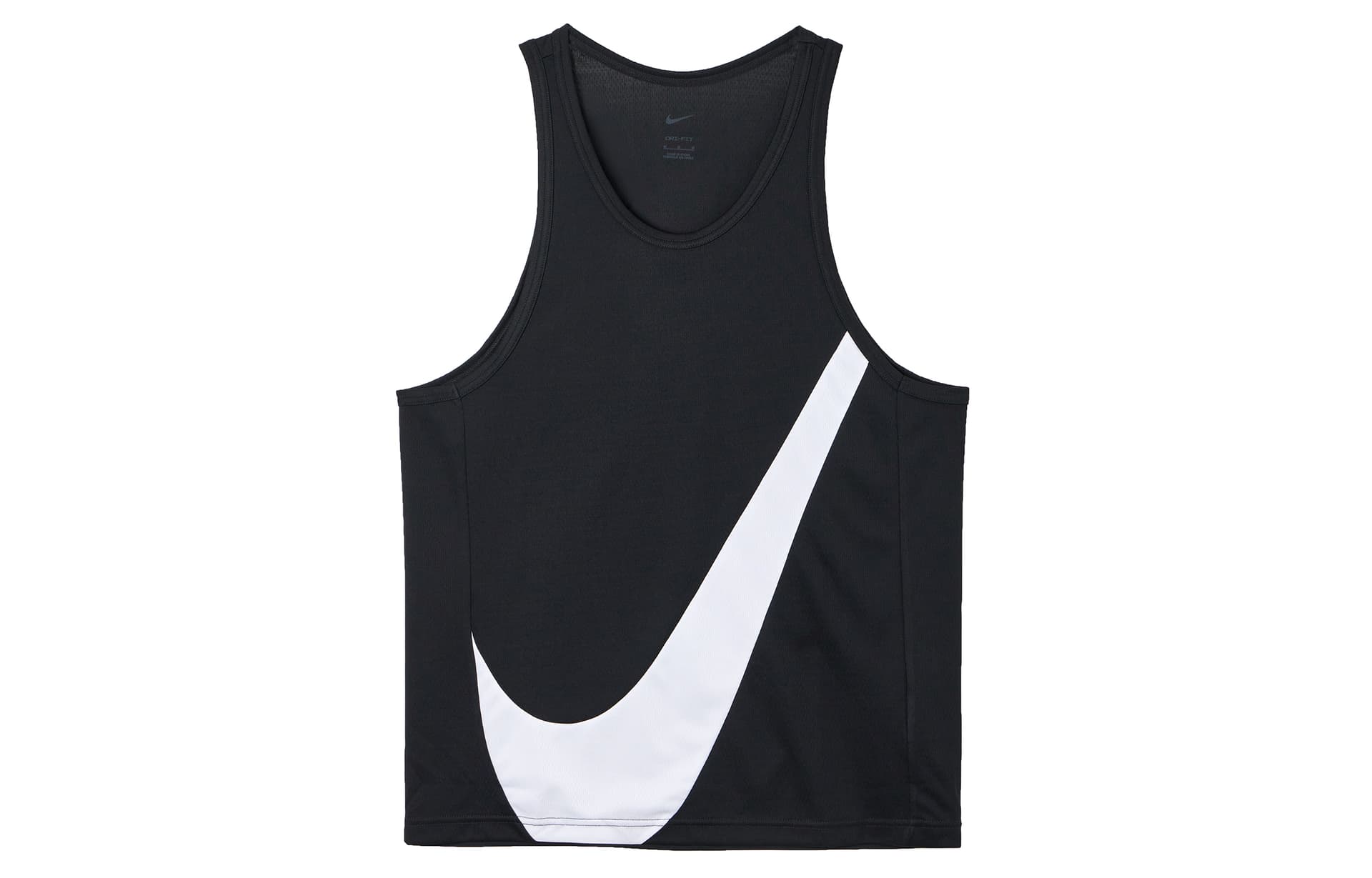 Баскетбольная майка Nike Big Swoosh Black - изображение 5