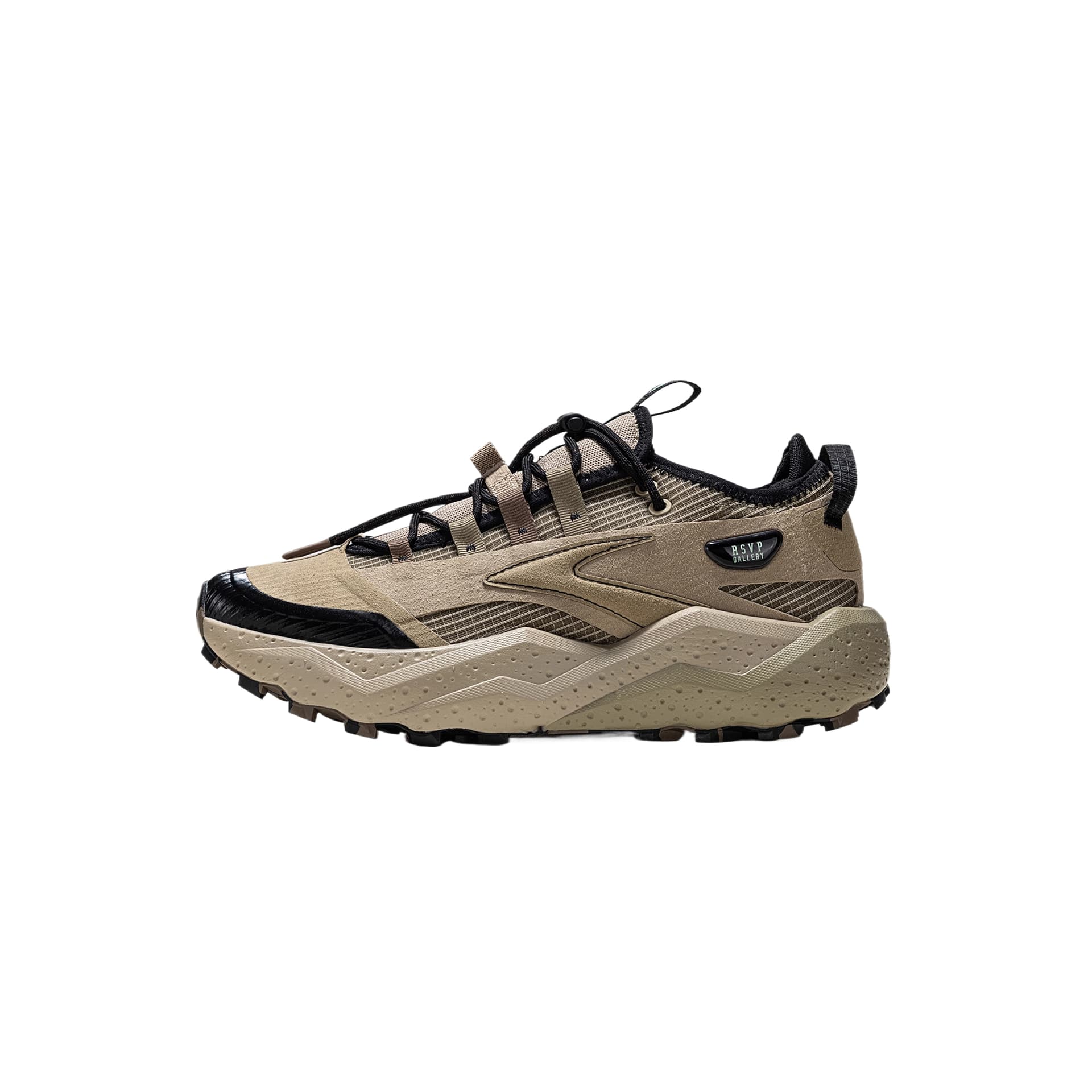 Кроссовки для бега BROOKS x RSVP Gallery Caldera 8 Амортизация Устойчивость к истиранию Дышащий Поддержка Беговые кроссовки Унисекс - изображение 1