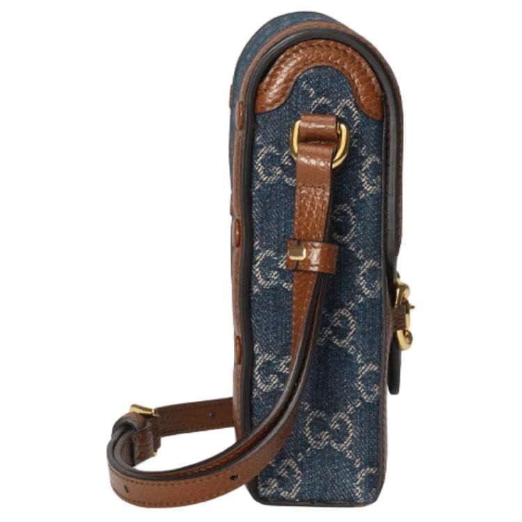 Сумка для телефона Gucci Horsebit 1955 - изображение 4
