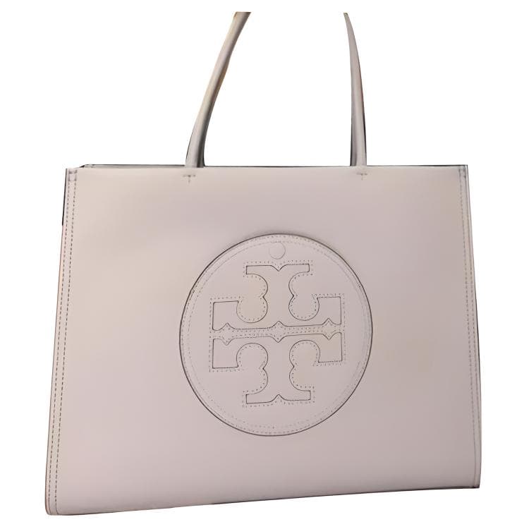 Мини-сумка Tory Burch Ella Кожа Тоут Сумка Сумка для покупок Сумка на плечо Сумка Маленькая Женская Фиолетовая Фотиния - изображение 1