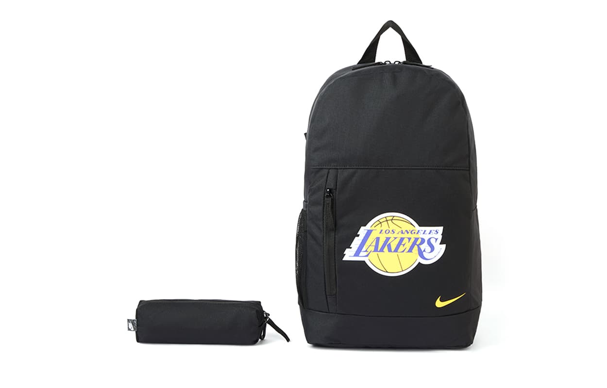 Рюкзак Nike NBA Коллаборация Полиэстеровый Рюкзак Стандартный (Стандартный) Унисекс Черный - изображение 3