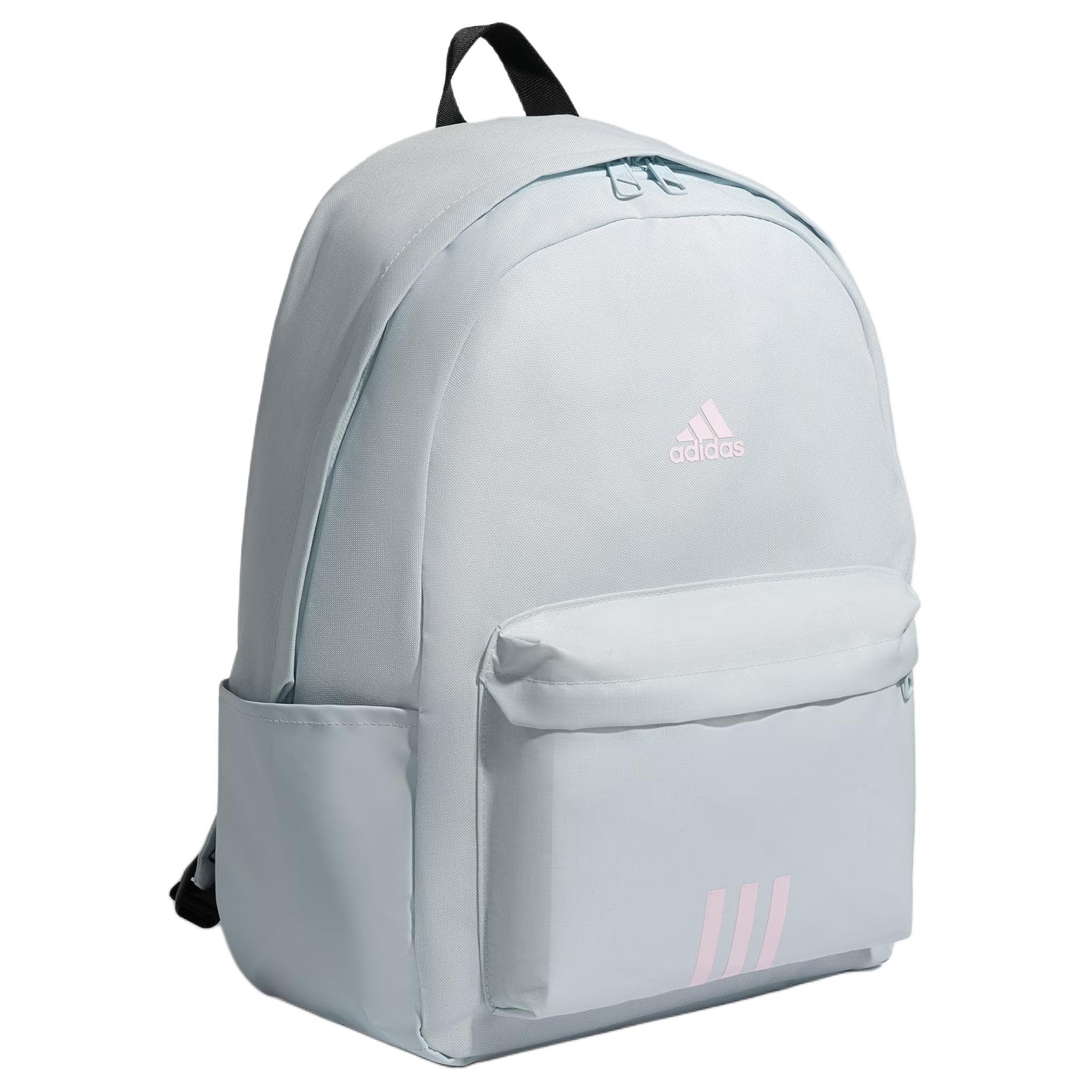 Рюкзак Adidas BADGE of SPORT Переработанный полиэстер Рюкзаки Унисекс Светло-синий и розовый - изображение 2