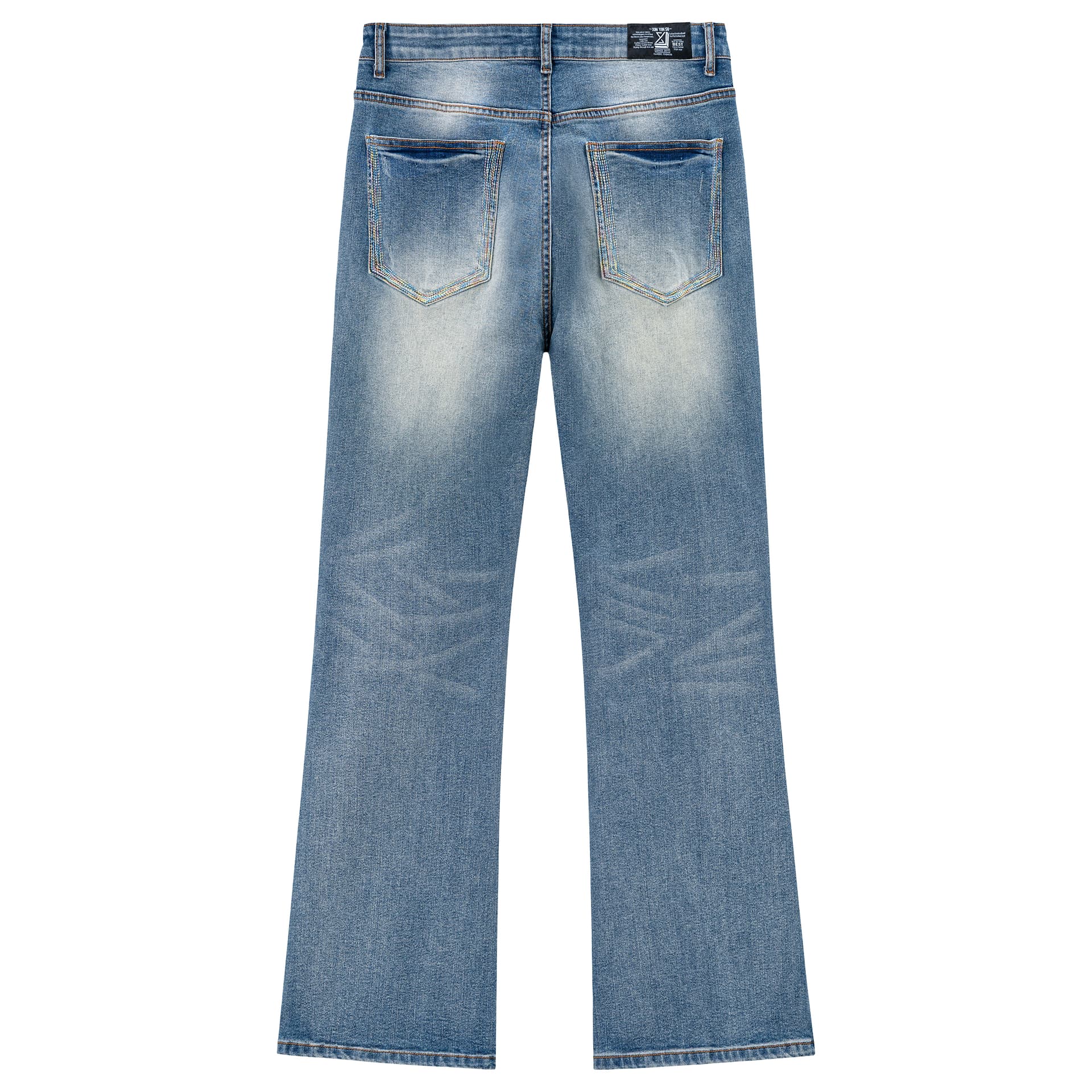 Штаны XINYINSU Blue Unisex Jeans XINYINSU Синий Унисекс Джинсы - изображение 2